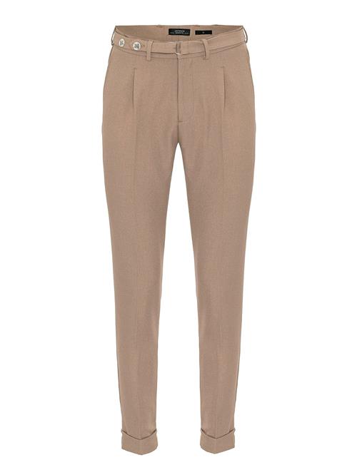 Antioch Bukser med lægfolder  camel