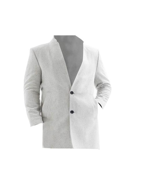 Antioch Overgangsfrakke  lysegrå