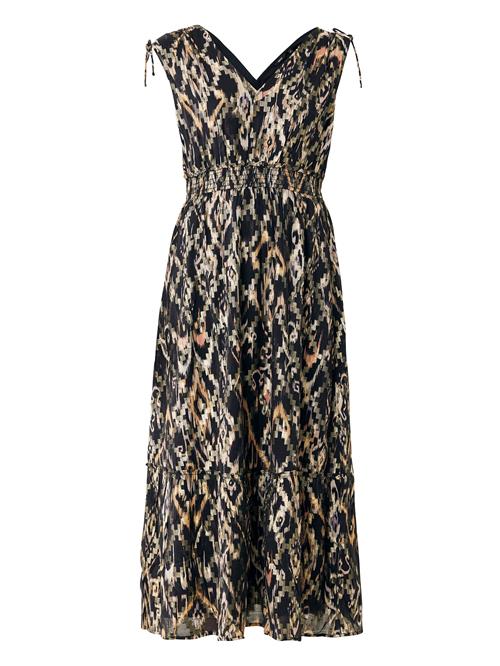 MEXX Kjole  oliven / lilla / fersken / sort