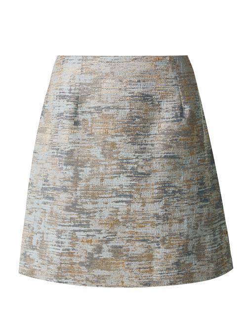 MEXX Nederdel  røgblå / lyseblå / guld