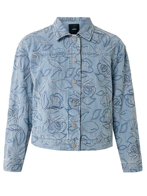 MEXX Overgangsjakke  blue denim / mørkeblå / hvid