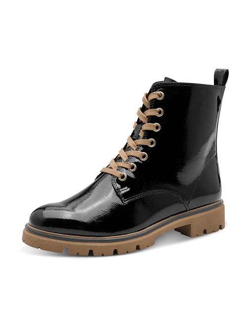 MARCO TOZZI Snørestøvletter  sort