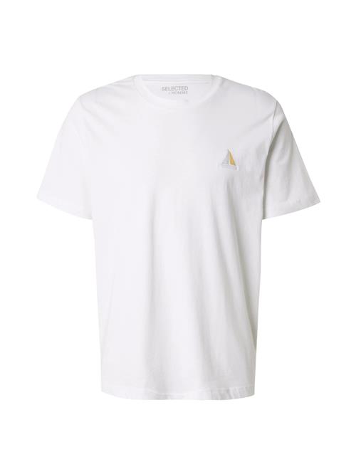 SELECTED Bluser & t-shirts 'SLHASPEN'  hvid