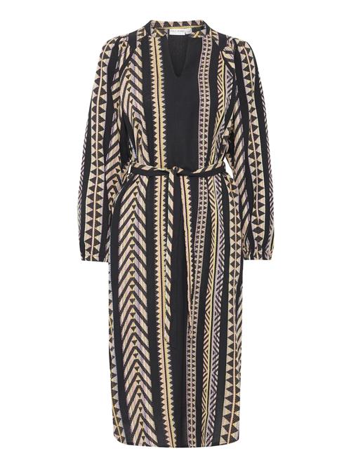 PULZ Jeans Kjole 'PZLEZIA'  sand / sort