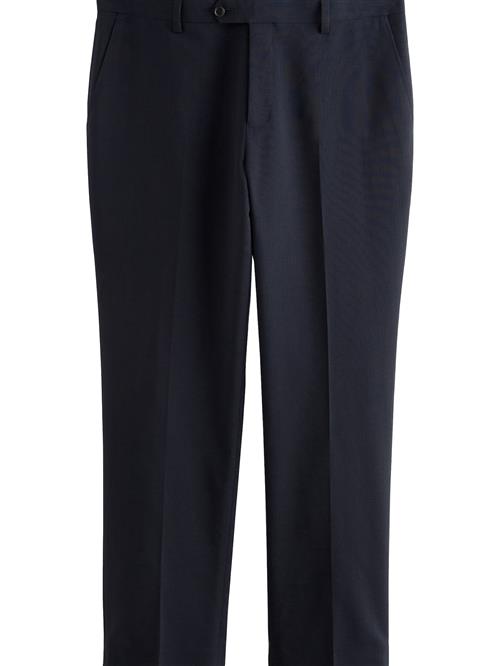 Next Bukser med fals 'Signature Nova Fides'  navy