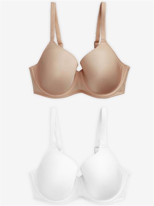 Next BH  mørkebeige / hvid