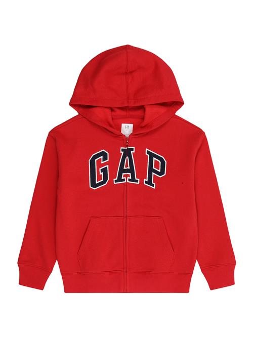 GAP Sweatshirt 'HERITAGE'  marin / rød / hvid