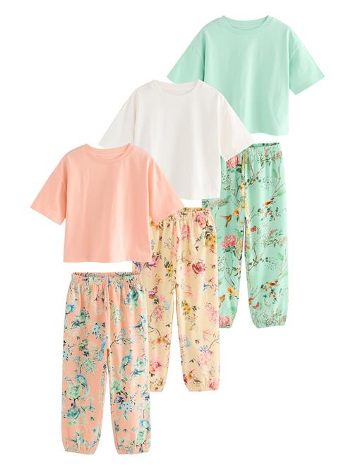 Next Nattøj  lysegrøn / orange / offwhite