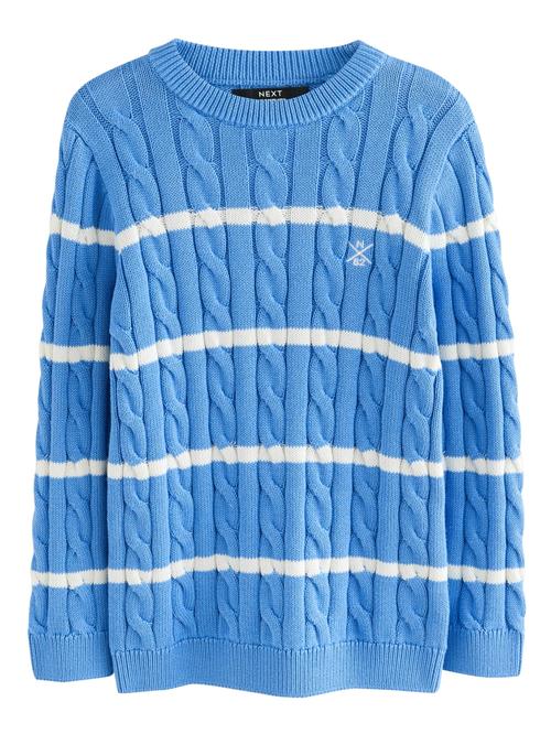 Next Pullover  blå / hvid