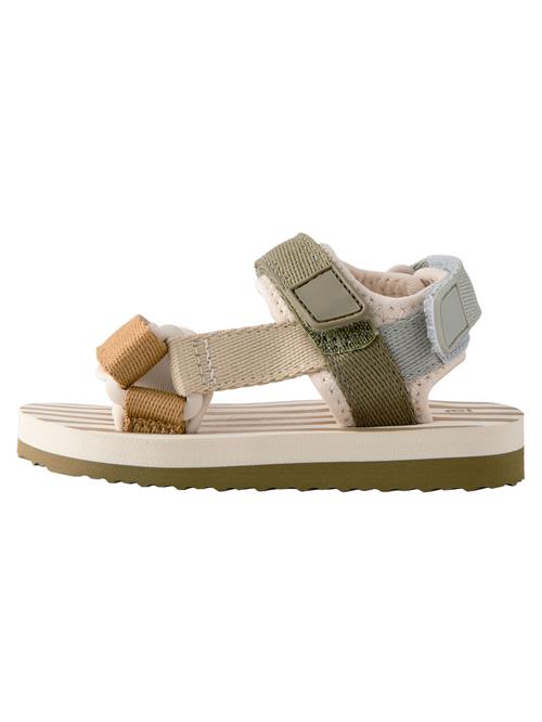 Se Next Åbne sko  beige / lyseblå / karamel / oliven hos About You