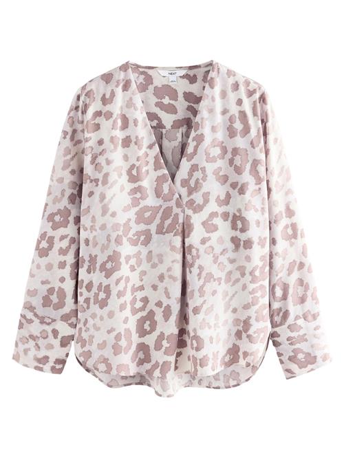 Next Bluse  creme / lysebrun