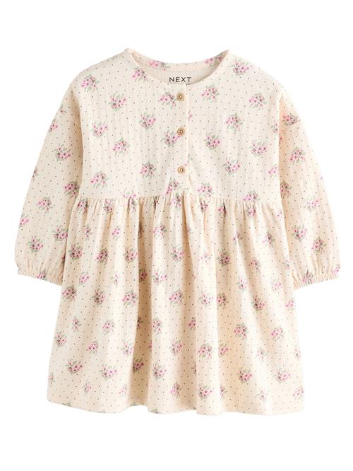 Next Kjole  creme / grøn / lyserød / sort