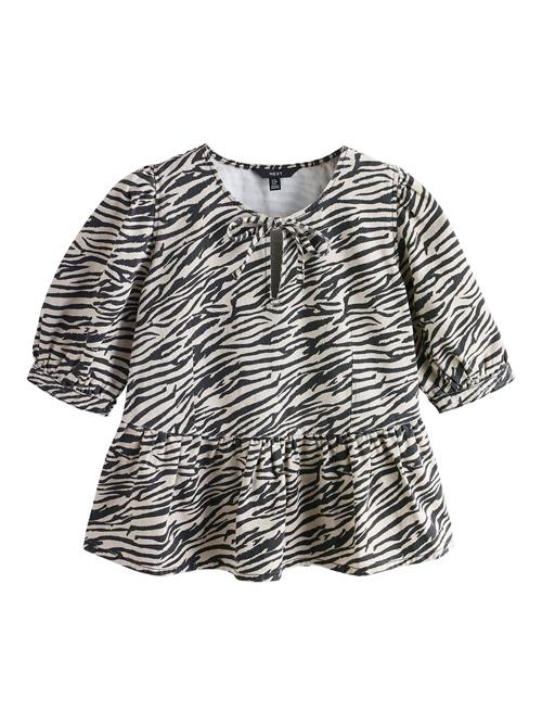 Next Bluse  beige / sort