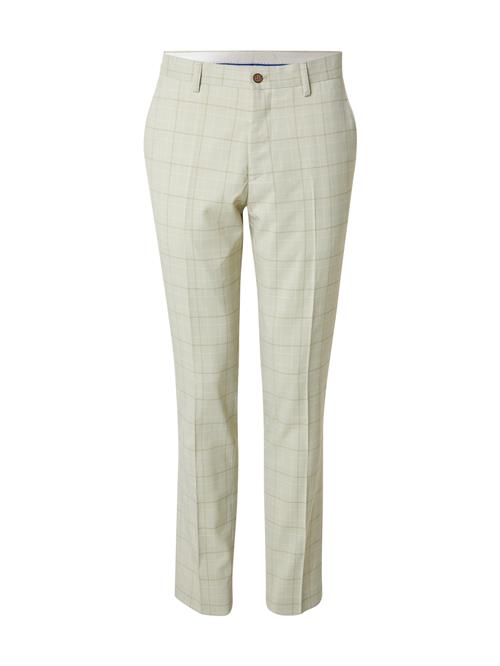 JACK & JONES Bukser med fals 'JPRFranco'  khaki / hvid