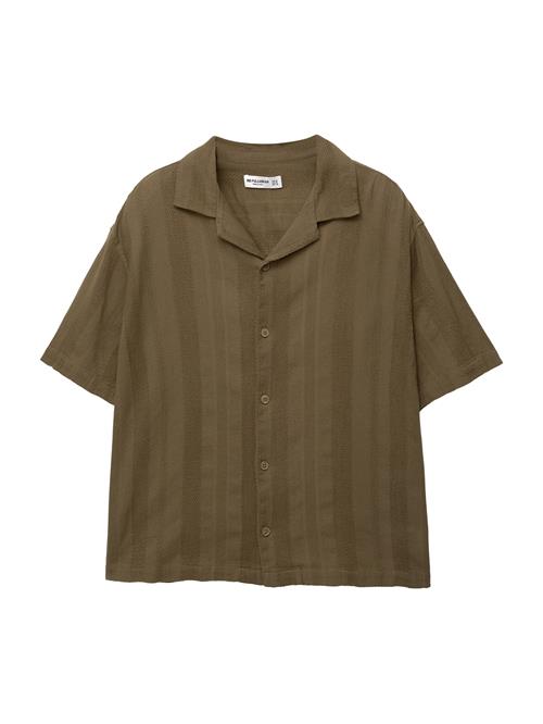 Pull&Bear Skjorte  khaki