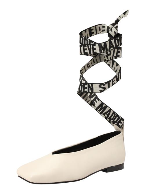 STEVE MADDEN Ballerinasko med rem 'Ezri'  creme
