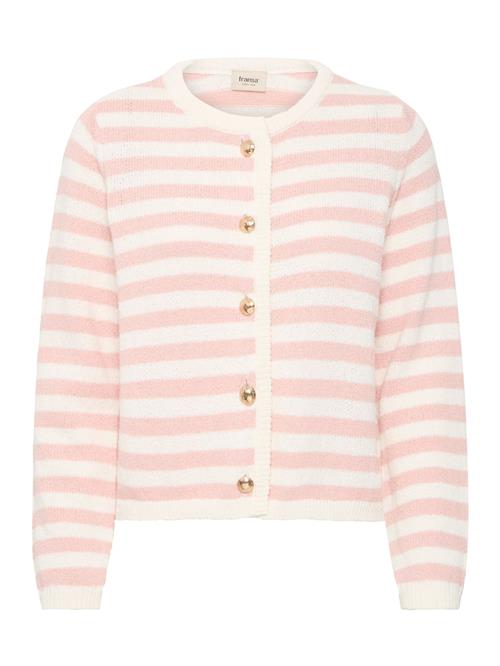 Fransa Cardigan  rosé / naturhvid