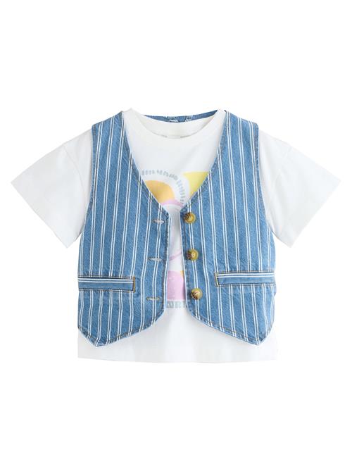 Next Sæt  blue denim / curry / orkidee / hvid