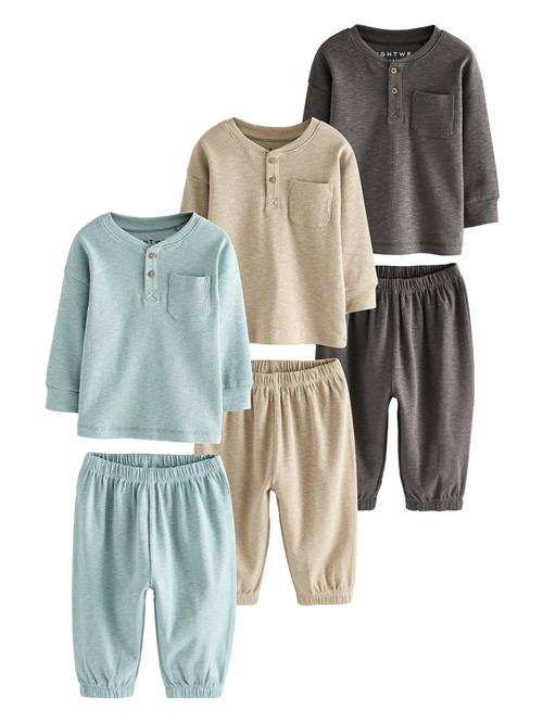 Next Nattøj  lyseblå / taupe / mørkegrå