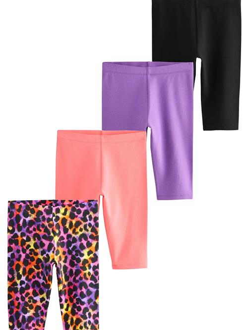 Next Leggings  gul / mørkelilla / gammelrosa / sort