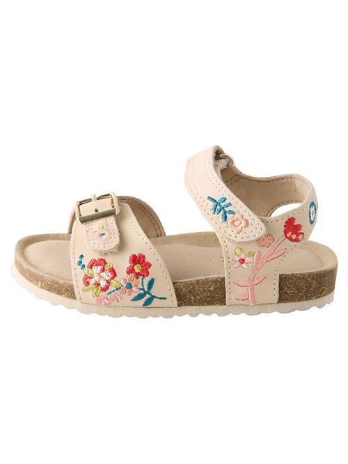 Next Sandaler  lysebeige / ultramarinblå / lys pink / rød