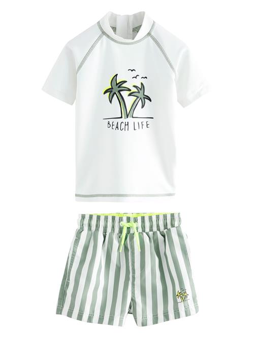 Next Sæt  smaragd / sort / hvid