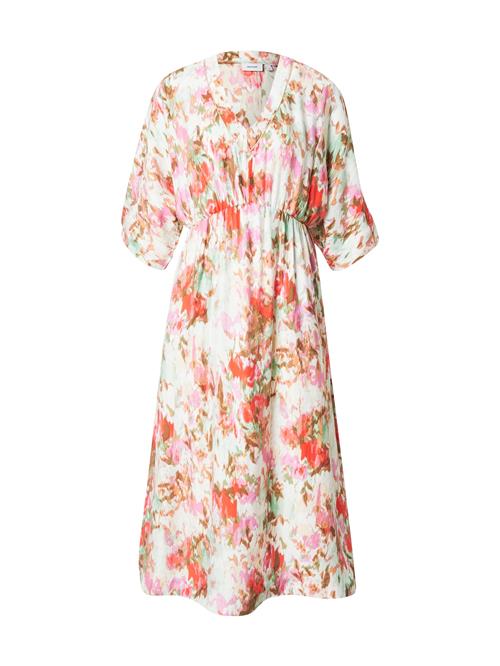 NÜMPH Kjole 'Vinnie'  mint / lys pink / rød / hvid