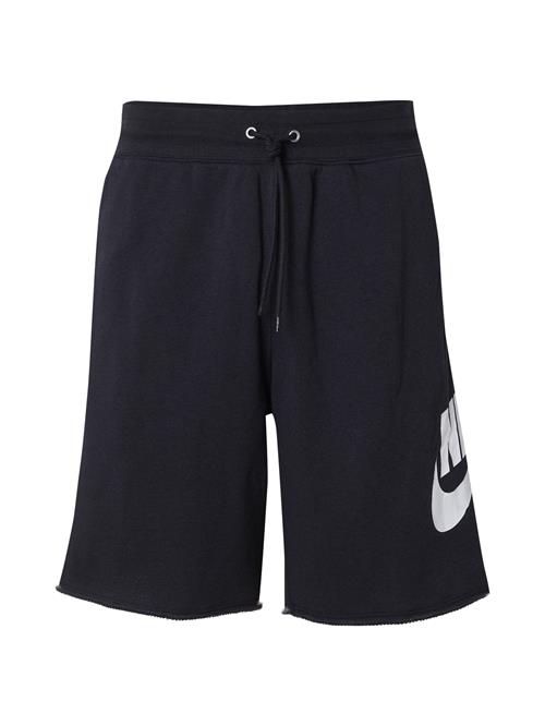 Nike Sportswear Bukser 'CLUB ALUMNI'  sort / hvid