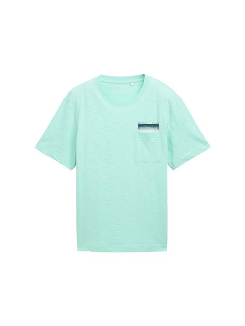 TOM TAILOR Bluser & t-shirts  navy / mint / hvid