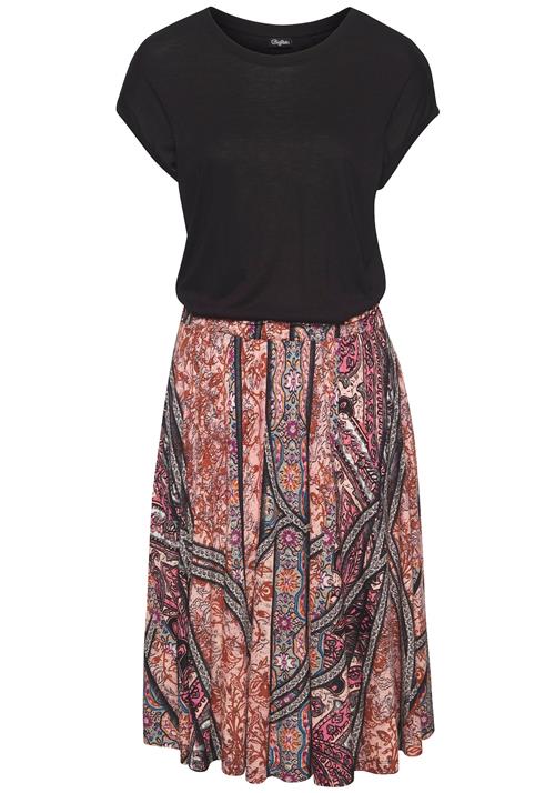 BUFFALO Kjole  blandingsfarvet / sort