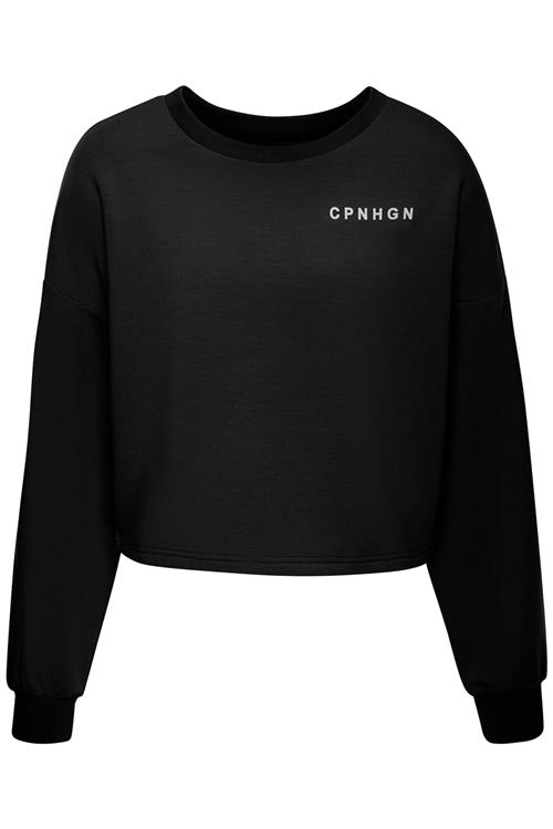 Copenhagen Studios Sweatshirt  sort / hvid