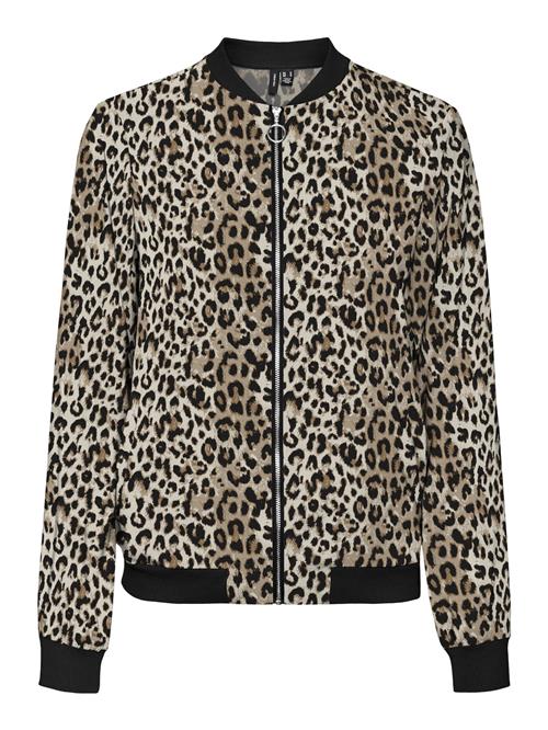 Vero Moda Curve Overgangsjakke  beige / brun / sort