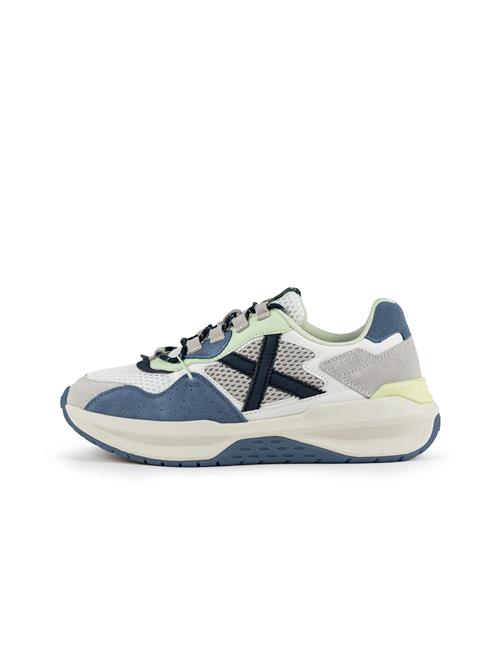 MUNICH Sneaker low 'Nexa'  blue denim / grå / sort / offwhite