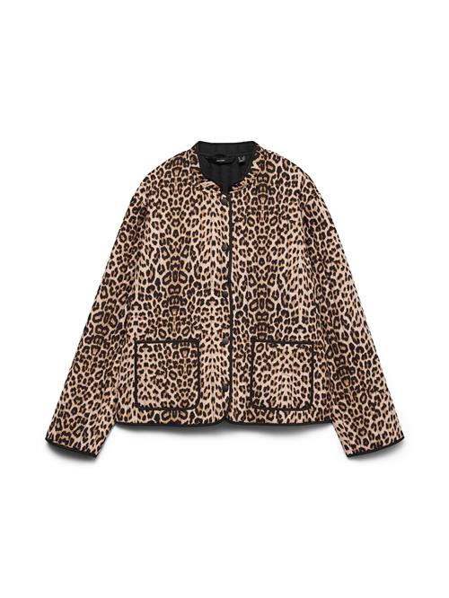 VERO MODA Overgangsjakke 'Clara'  beige / lysebrun / sort