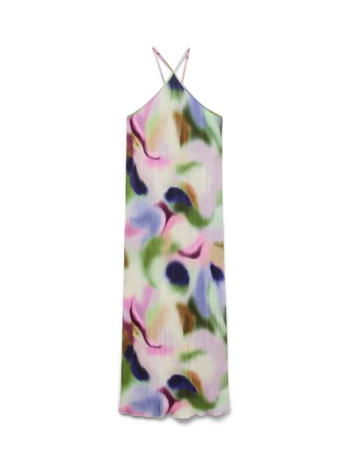 VERO MODA Kjole 'KENDAL'  grøn / blandingsfarvet