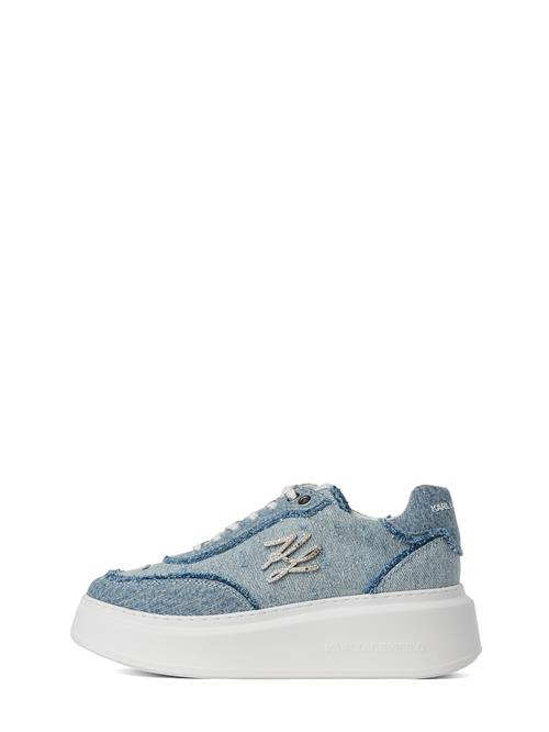 Karl Lagerfeld Sneaker low 'Anakapri'  blue denim / sølv