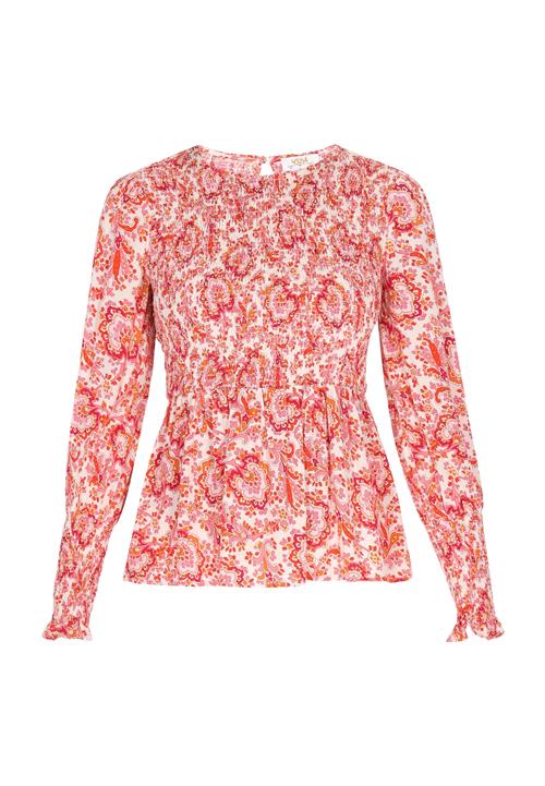 usha FESTIVAL Bluse  mørkeorange / rød / melon / hvid