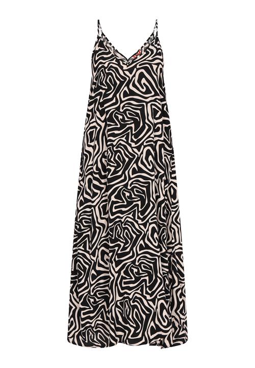 myMo ROCKS Sommerkjole  beige / sort