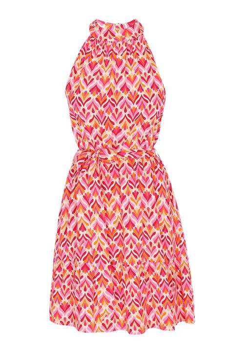 IZIA Sommerkjole  ecru / pink / lyserød / rød