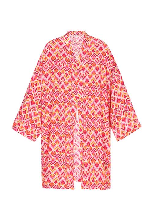 IZIA Kimono  orange / magenta / hvid