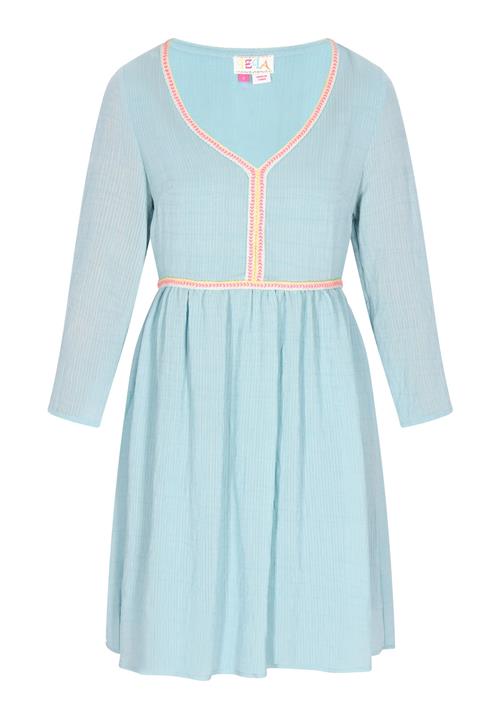 IZIA Kjole  lyseblå / pastelgul / lys pink / hvid