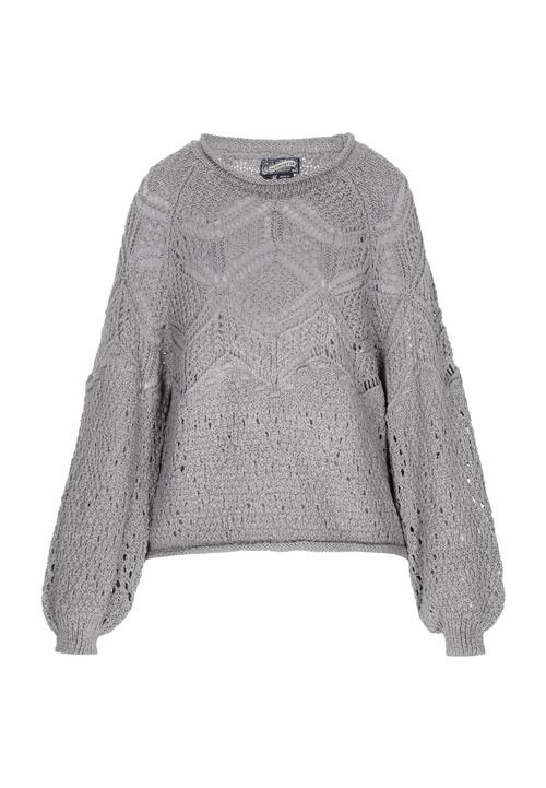 DreiMaster Vintage Pullover i overstørrelse  grå