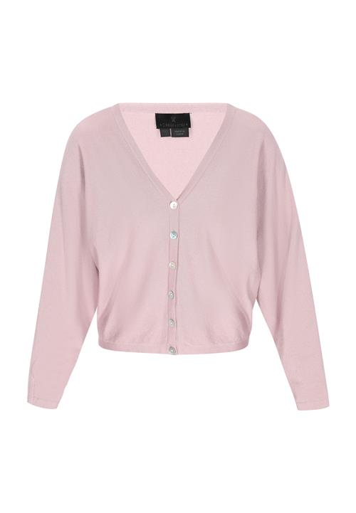 DreiMaster Klassik Cardigan 'Classic Look'  gammelrosa