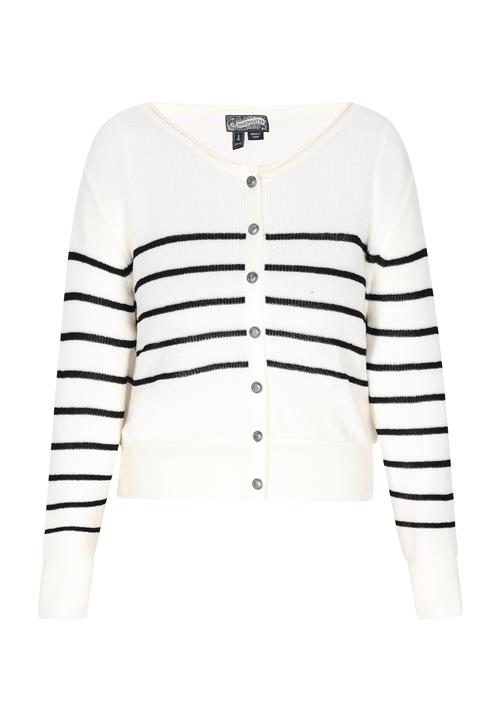 DreiMaster Vintage Cardigan  sort / offwhite