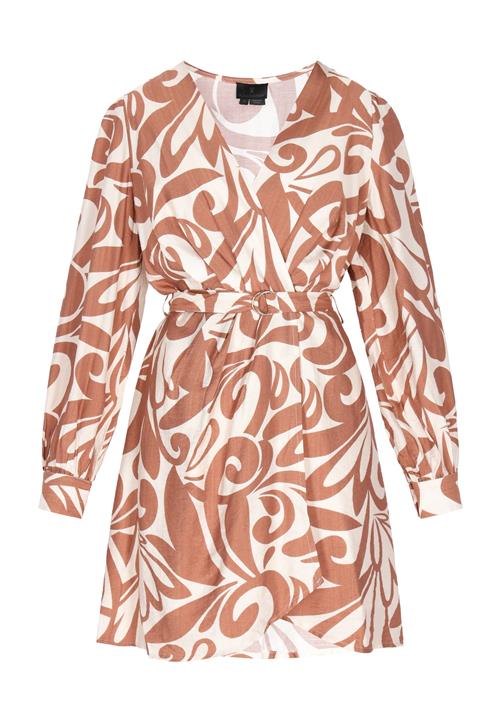 DreiMaster Klassik Kjole  beige / brun