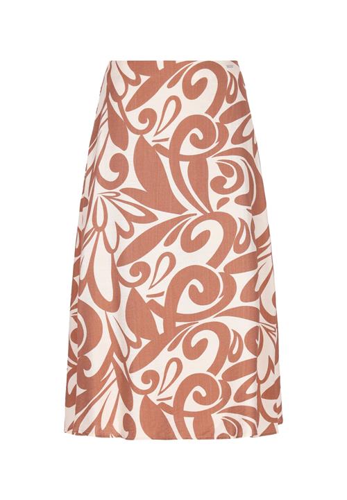 DreiMaster Klassik Nederdel  beige / hvid