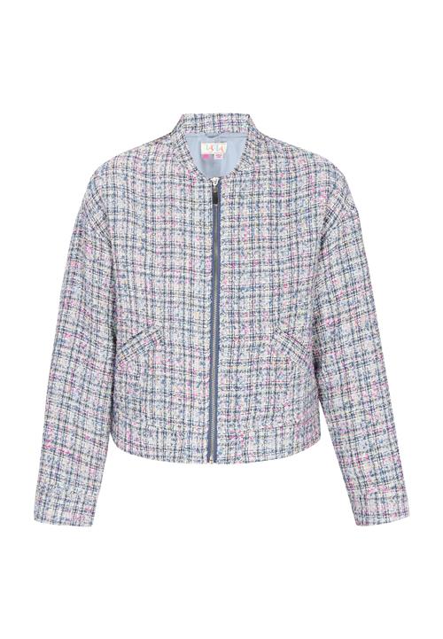 IZIA Overgangsjakke  blå / grå / pink