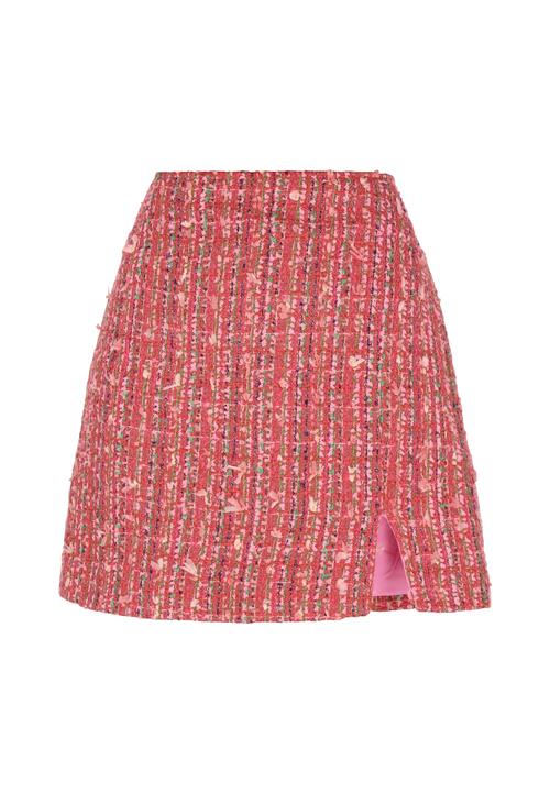 IZIA Nederdel 'Fashion Look'  grøn / pink / lyserød / rød