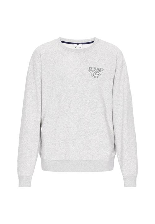 MO Sweatshirt  grå-meleret