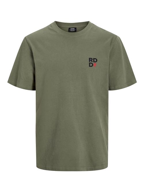 R.D.D. ROYAL DENIM DIVISION Bluser & t-shirts  khaki / rød / sort